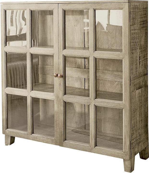 Produktbild Loberon Kommode Stoneham braun (120 x 35.50 x 122.50 cm)