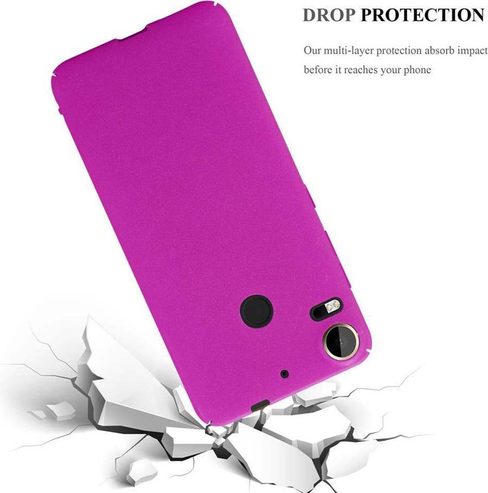 Image du produit Cadorabo Couverture rigide Frosty Cover (HTC Desire 10 Pro)