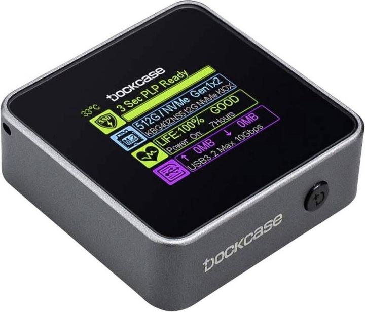 Dockcase Pocket Smart 2230 M.2 DSWC1M-3G M.2 behuizing voor harde schijf M.2 PCIe NVMe S (M.2 2230)