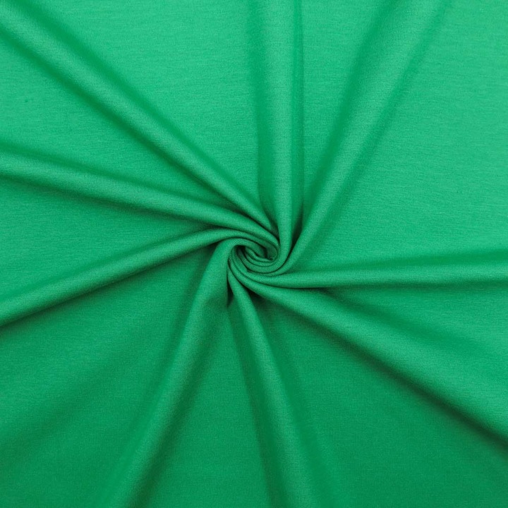 Immagine prodotto Stoffrestposten Jersey di cotone - Verde scuro - Quantità minima di vendita: 1 metro
