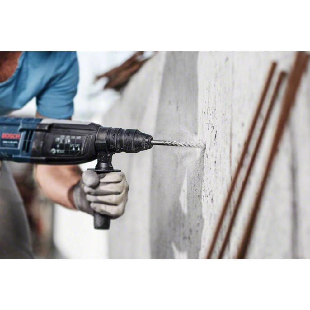 Thumbnail - Bosch Professional Zubehör, Bohrereinsatz, 11-tlg. Meissel- und Hammerbohrer-Set SDS plus-3, 5–12 mm (5-12 mm)