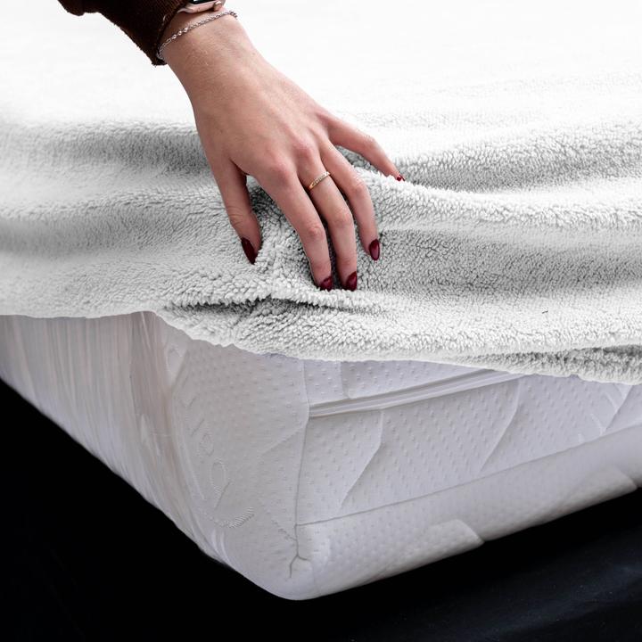 Actual product image Sleeptime Teddy fitted sheet (180 x 200 cm)