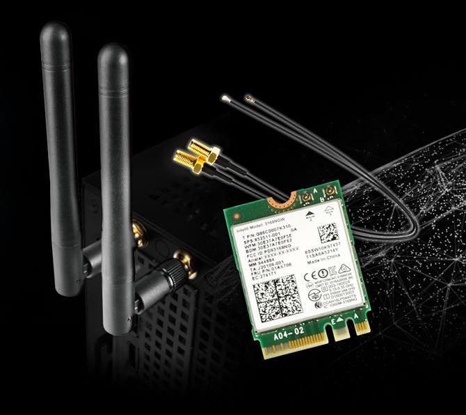 Actual product image AsRock Deskmini WiFi Kit