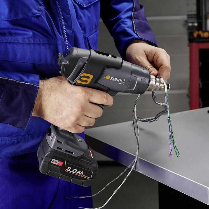 Actual product image Steinel 18V Battery Heat Gun mobile heat 3 KF SC