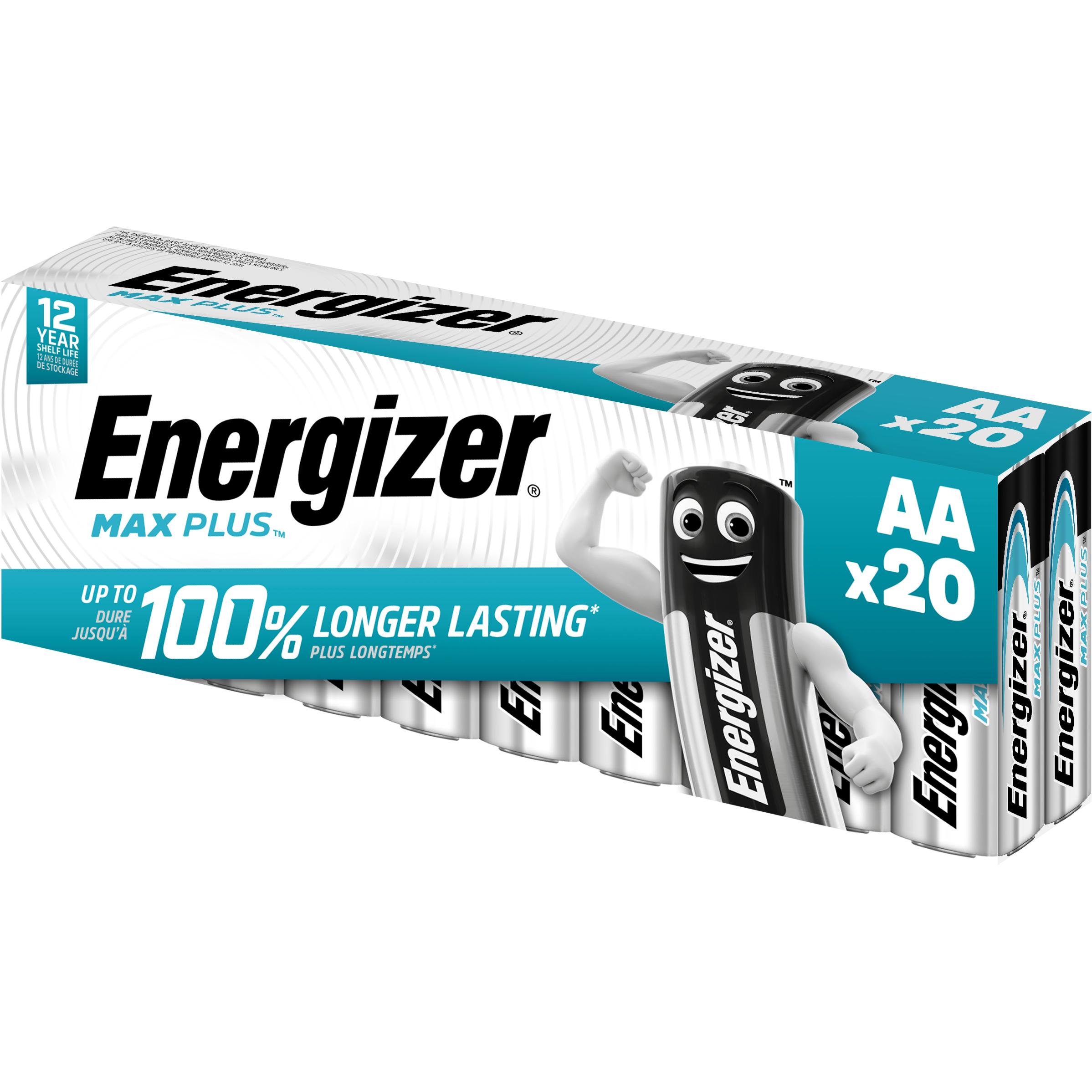 Thumbnail - Energizer Max Plus Mignon (20 Stk., AA), Batterien + Akkus