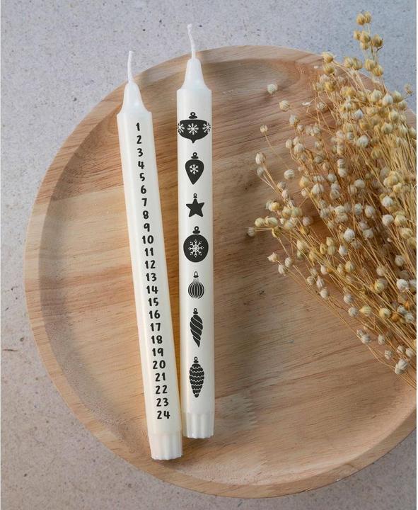 Produktbild I Am Creative I AM CREA Kerzentattoo A4 4010.71 Xmas I (1 x)