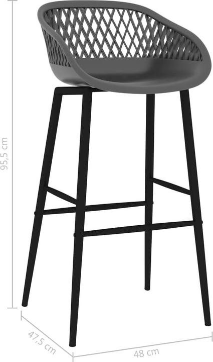 Actual product image vidaXL Barstuhl