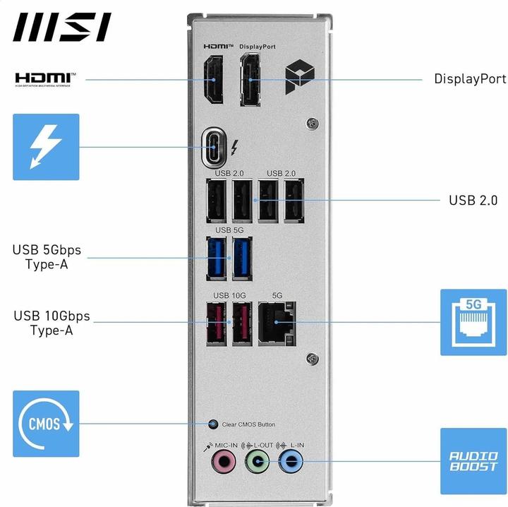 Produktbild MSI PRO B860-P (LGA 1851, Intel B860, ATX)