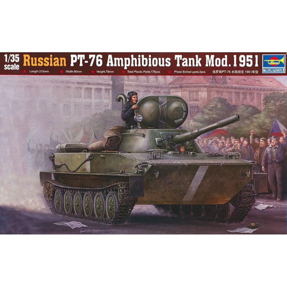 Trumpeter Russian PT-76 Amphibious Tank Mod.1951