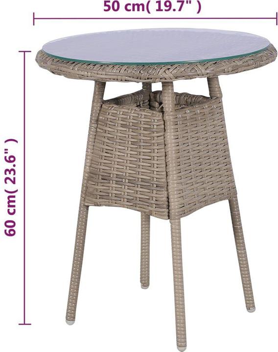 Produktbild vidaXL Garten Essgruppe