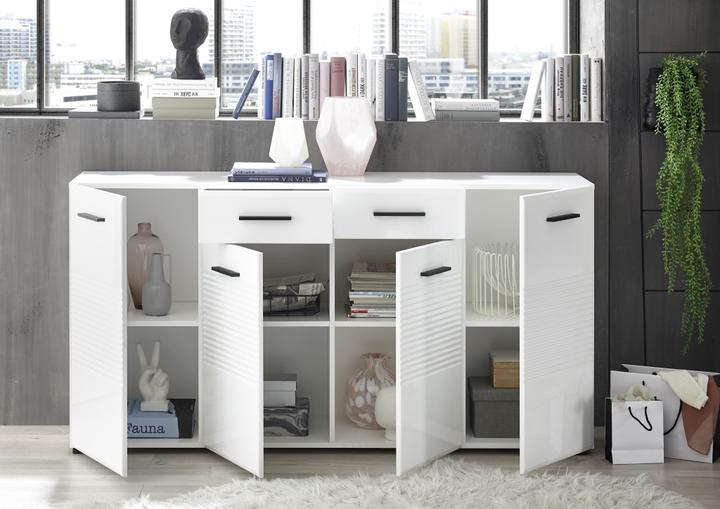 Produktbild Bega Consult BC 1065 Kommode Beschichtete Spanplatte (160 x 40 x 83 cm)