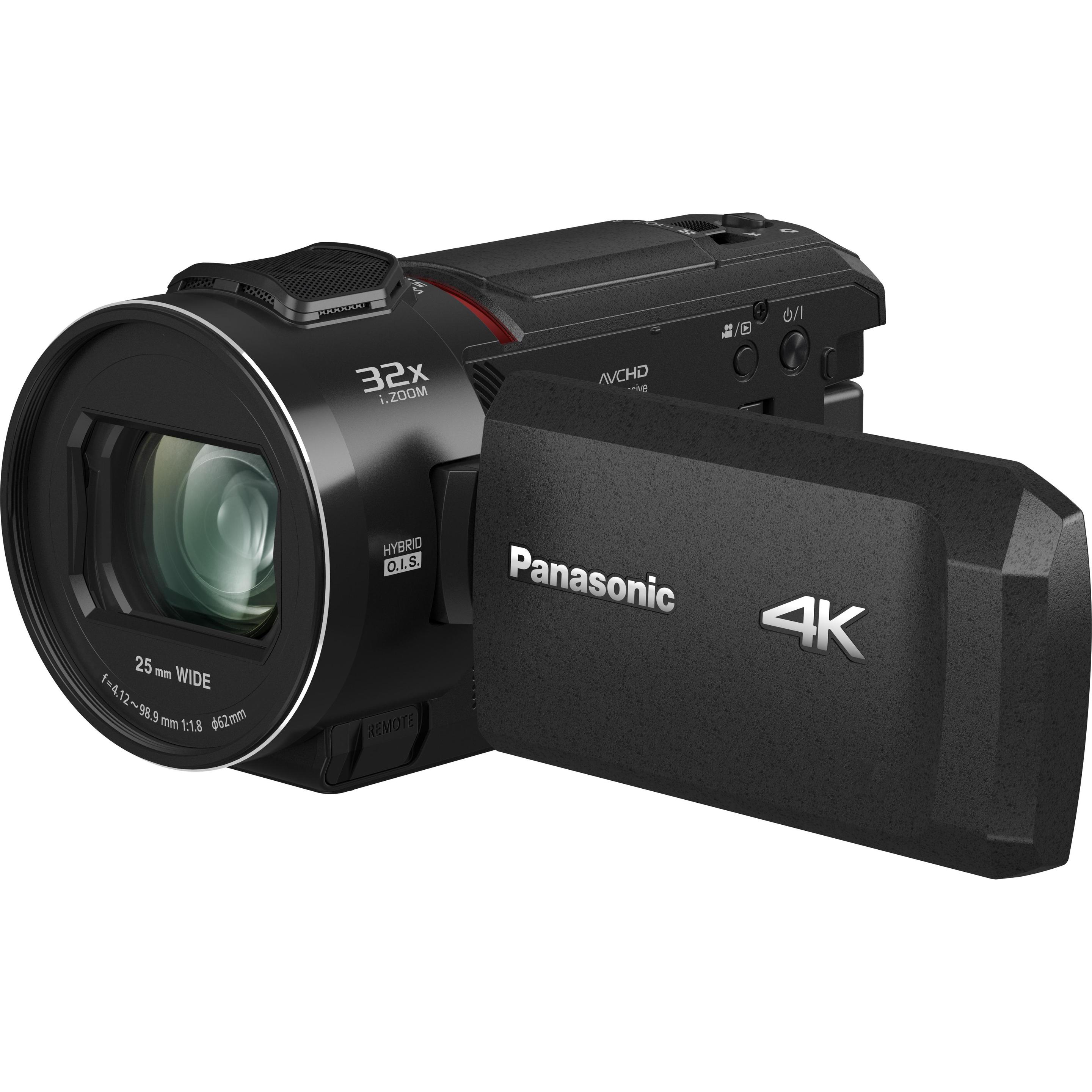 Panasonic HC-VX3E-K (8.57 Mpx, 30p, 24 x), Videokamera, Schwarz