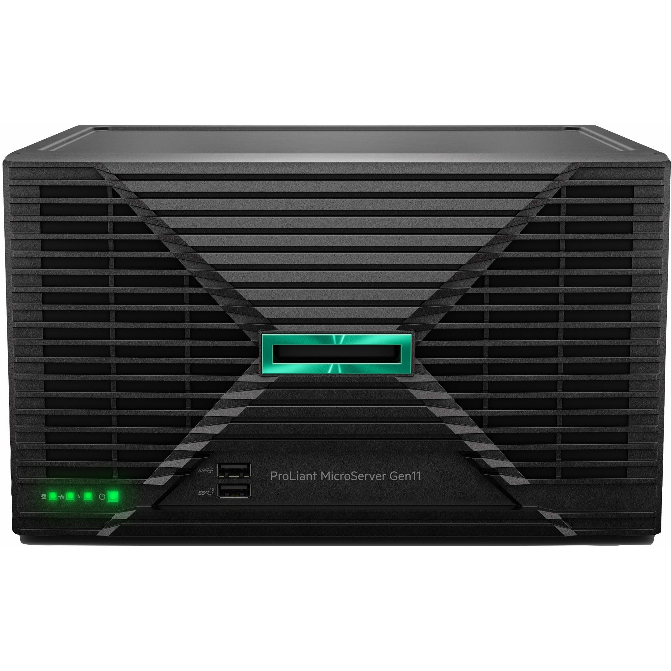 HPE ProLiant MicroServer Gen11 (Intel Xeon E-2224, 16 GB, Micro Server), Server