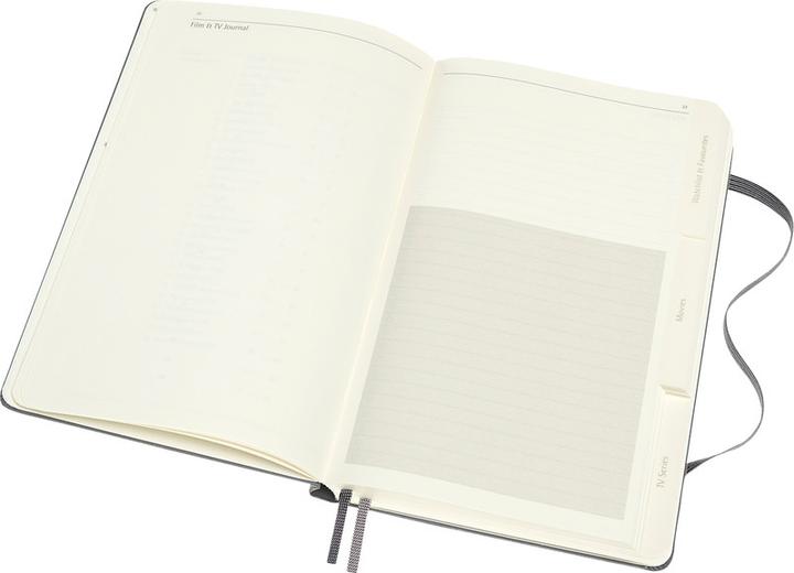 Actual product image Moleskine Passion Journal (130 x 210 mm, Special ruling, Hardcover)