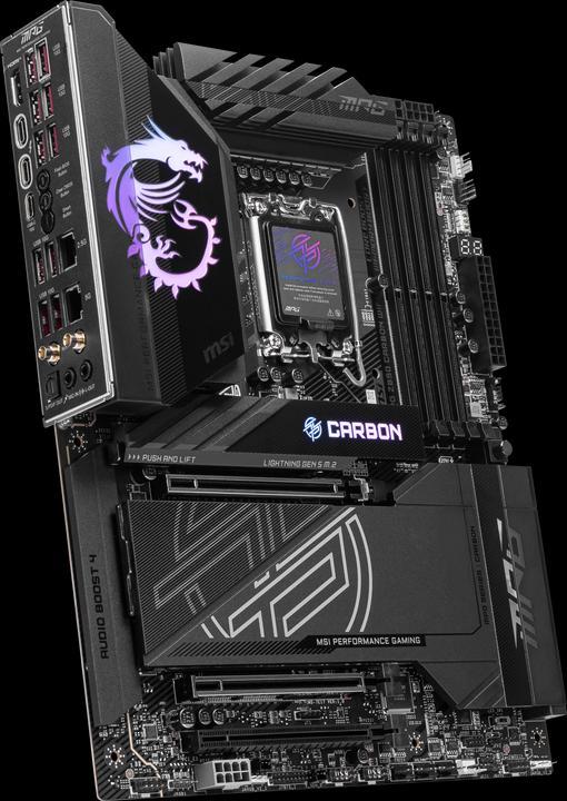Produktbild MSI MPG Z890 CARBON WIFI (LGA 1851, Intel Z890, ATX)