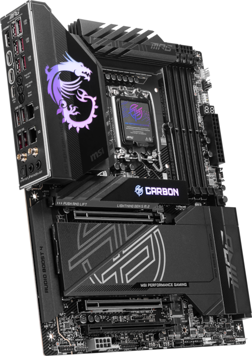 Produktbild MSI MPG Z890 CARBON WIFI (LGA 1851, Intel Z890, ATX)