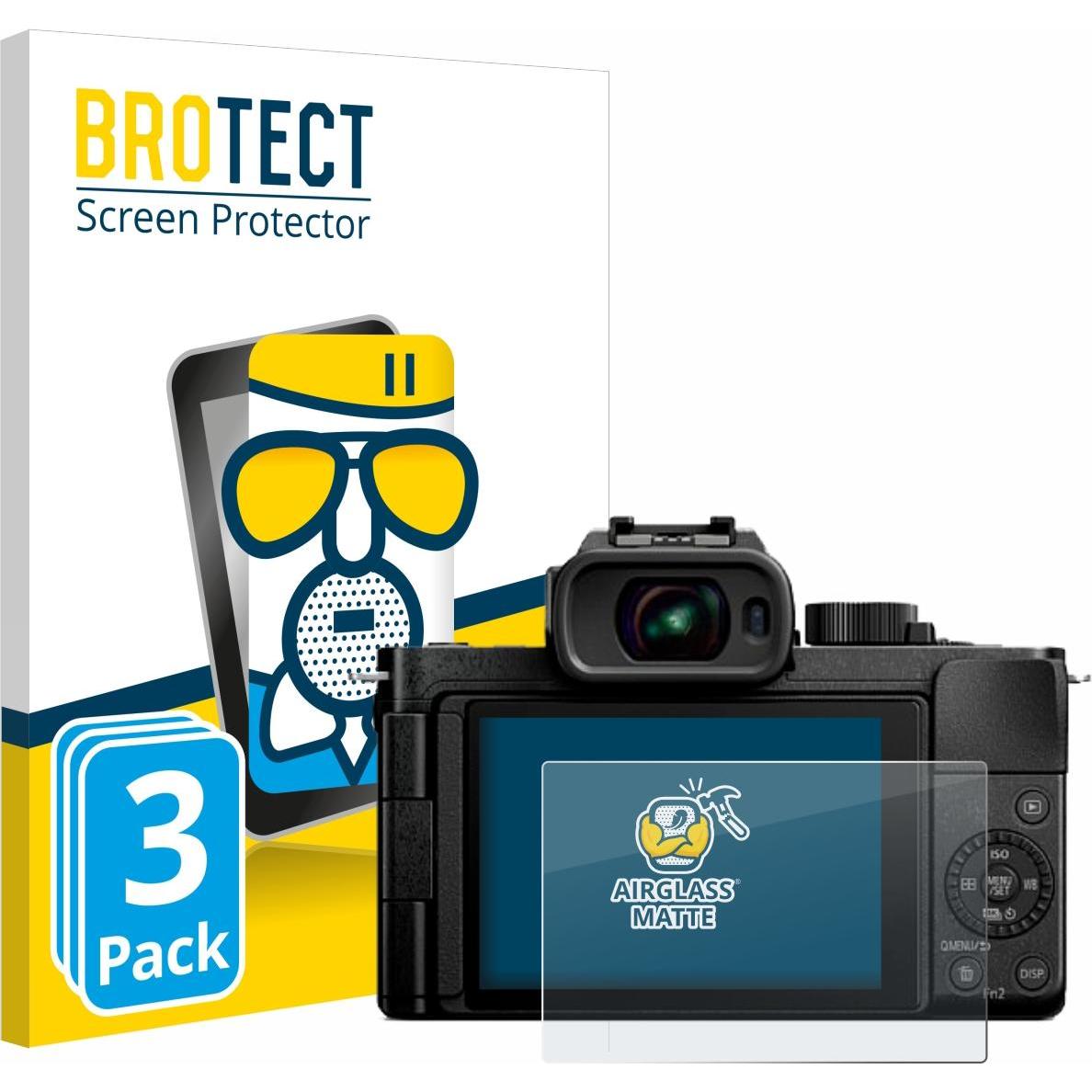 BROTECT AirGlass Panzerglasfolie Matt (Displayschutz), Kameraschutz, Transparent