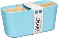 Actual product image Berilo Ovaler Organizer mit 5 Löchern Bambus blau