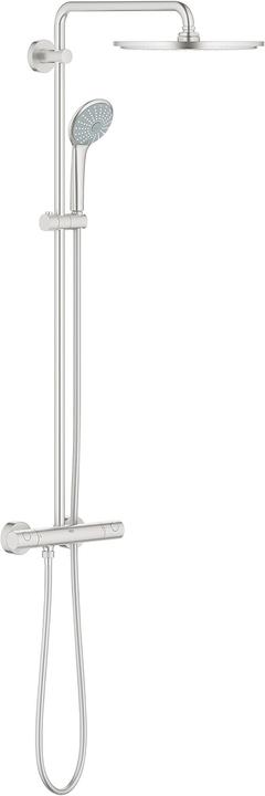Grohe Duschsule inkl. Thermostat Euphoria XXL System 310 supersteel 26075DC0