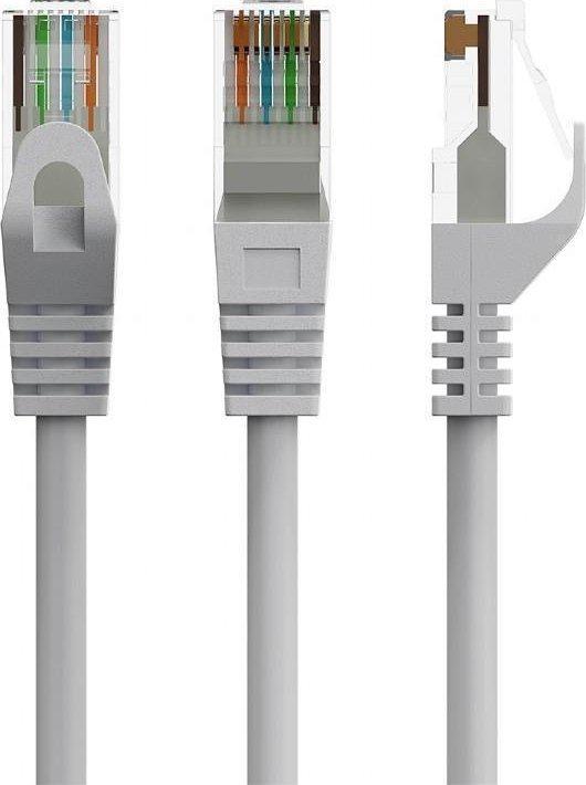 Actual product image Gembird Patch cable Cat.6 copper UTP 20m grey (20 m)