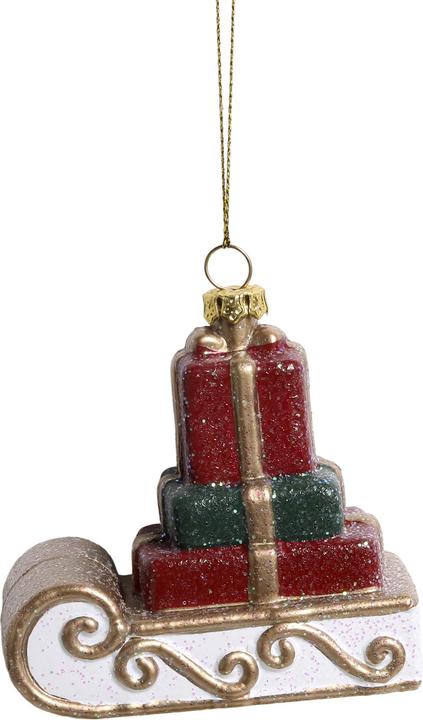 Chic Antique Vintage Schlitten, Messing (1-teilig)