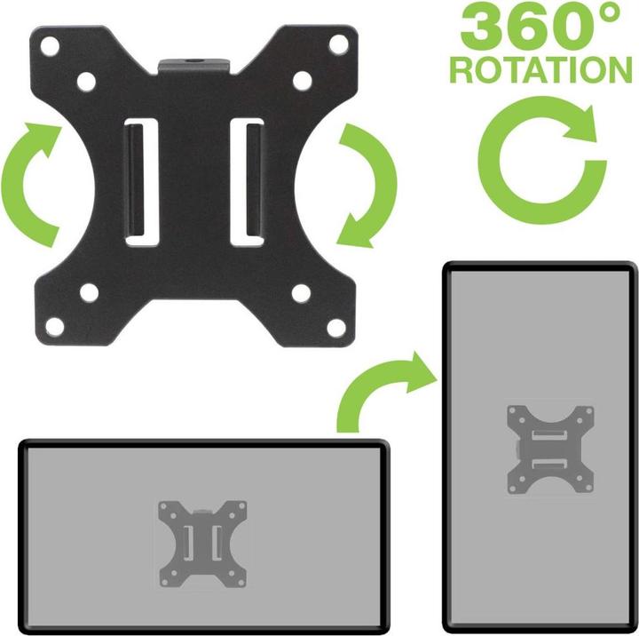 Image du produit Techly ICA-LCD-100BK (Barre, Tables, 30", 10 kg)