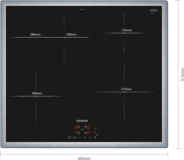 Siemens Cooktop EH645BFB6E