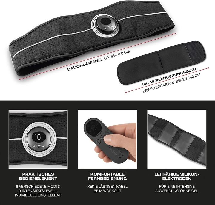 Actual product image Fit Engine EMS Abdominal Muscle Belt