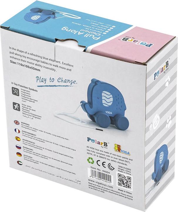 Produktbild Viga Toys Zieh-Elefant