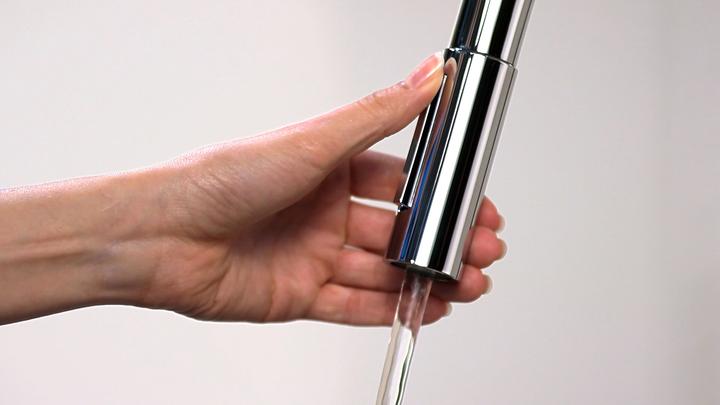 Image du produit hansgrohe Focus M41 Einhebel-Küchenarmatur 240, Ausziehbrause, 2 Strahlarten