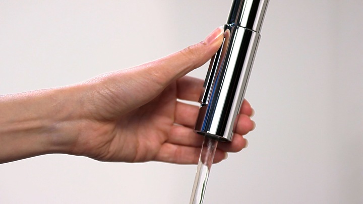 Produktbild hansgrohe Focus M41 Einhebel-Küchenarmatur 240, Ausziehbrause, 2 Strahlarten