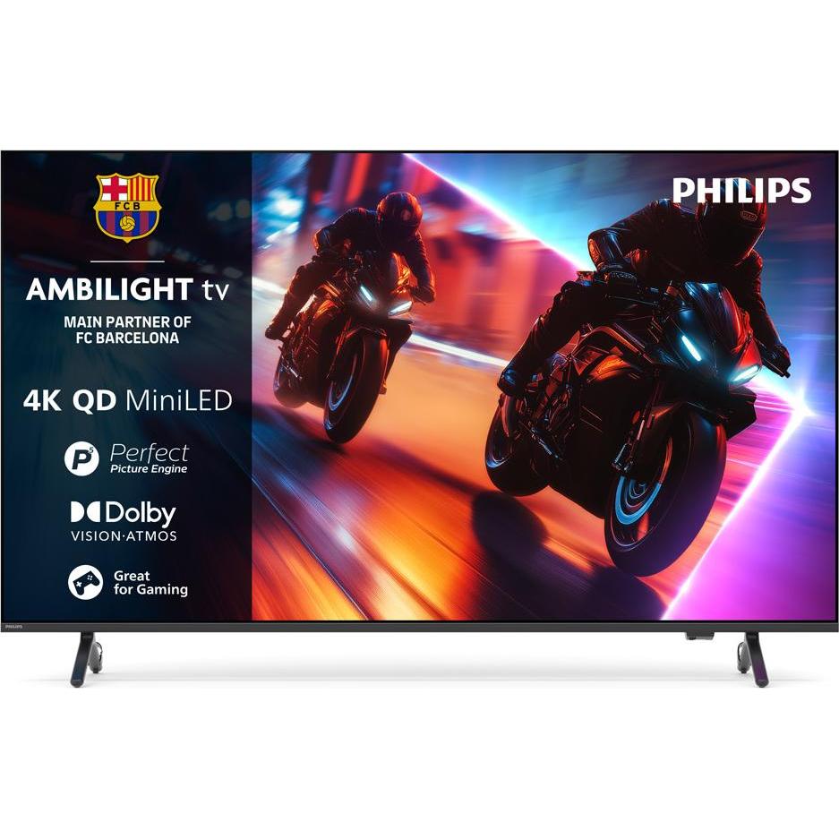 Philips 65MLED910/12 (65", Mini-LED, 4K, 2025), TV, Schwarz