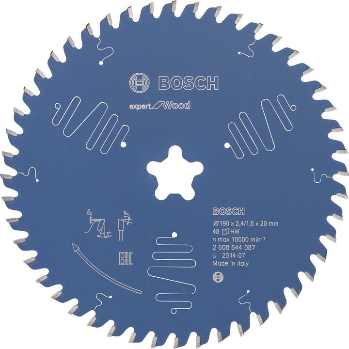 Immagine prodotto Bosch Professional Zubehör Lama di sega circolare Expert for Wood