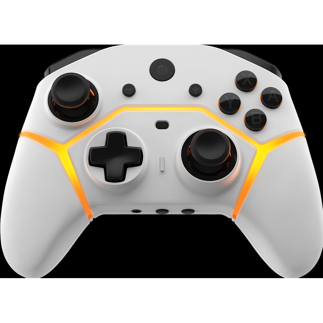 Thumbnail - Gioteck SC3 PRO Wireless Controller (Switch, PC, Switch Lite, Switch OLED), Gaming Controller, Weiss