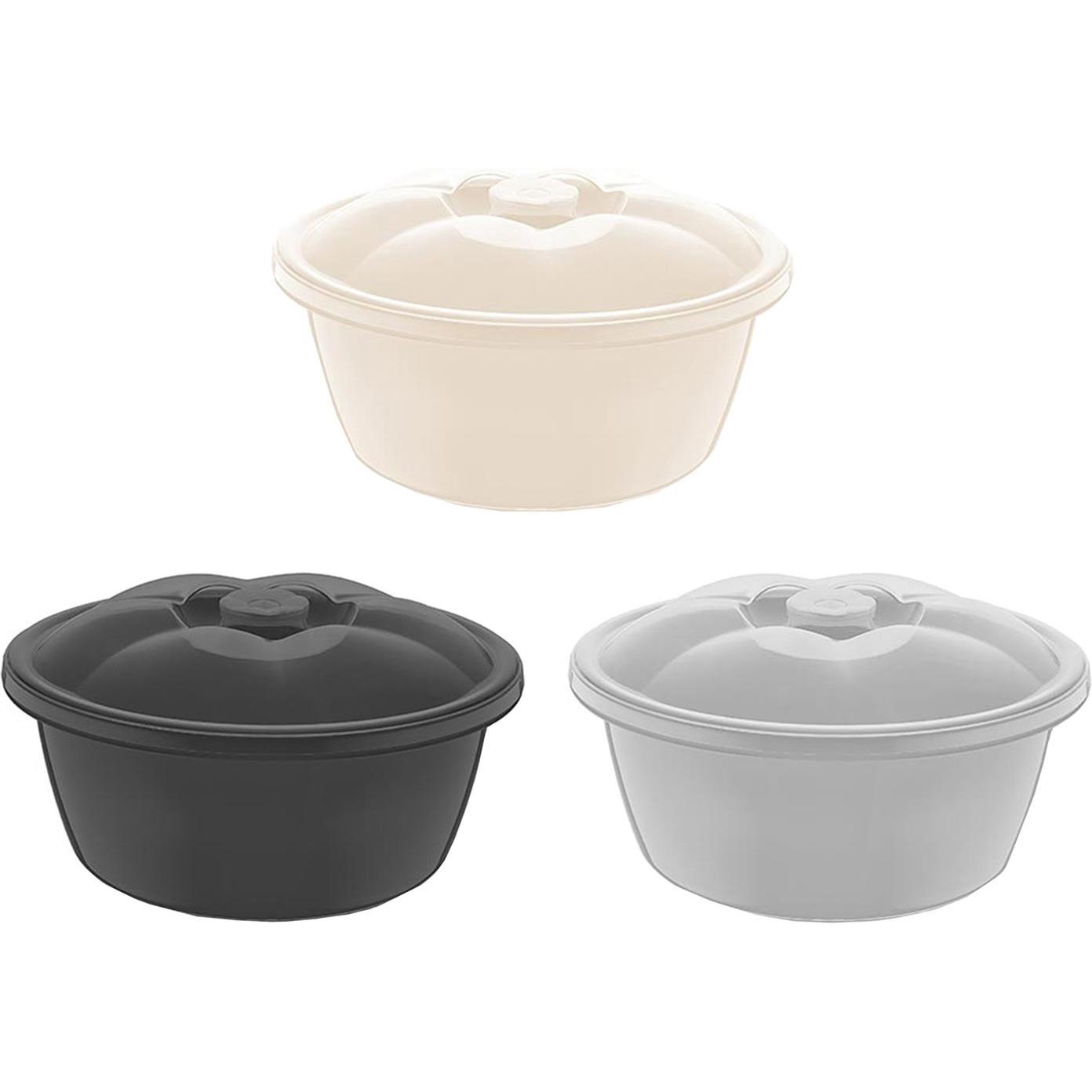 Michelino Vorratsdose, Vorratsbehälter, Grau