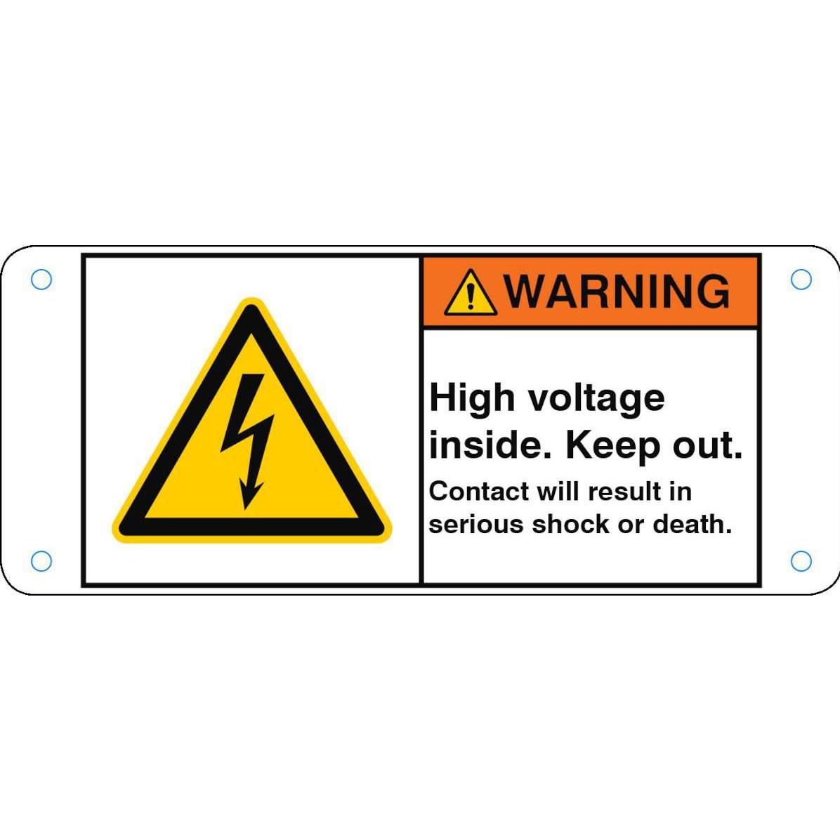 Brady, Sicherheitskennzeichnung, ISO Safety Sign - High