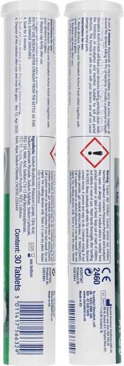 Image du produit Steradent Active Fresh Daily Cleaner 30 comprimés