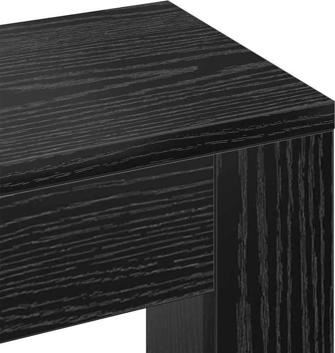 Produktbild VidaXL Schwarzes Eichen-Radiatorcover