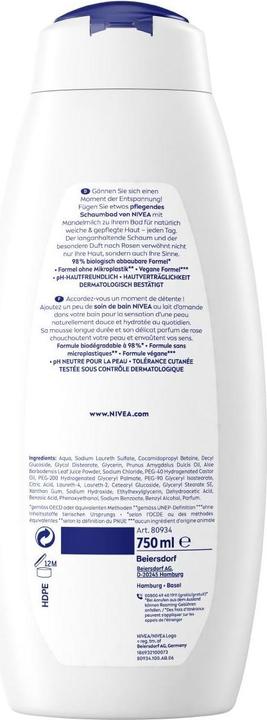 Produktbild NIVEA Pflegebad Care & Roses (750 ml)