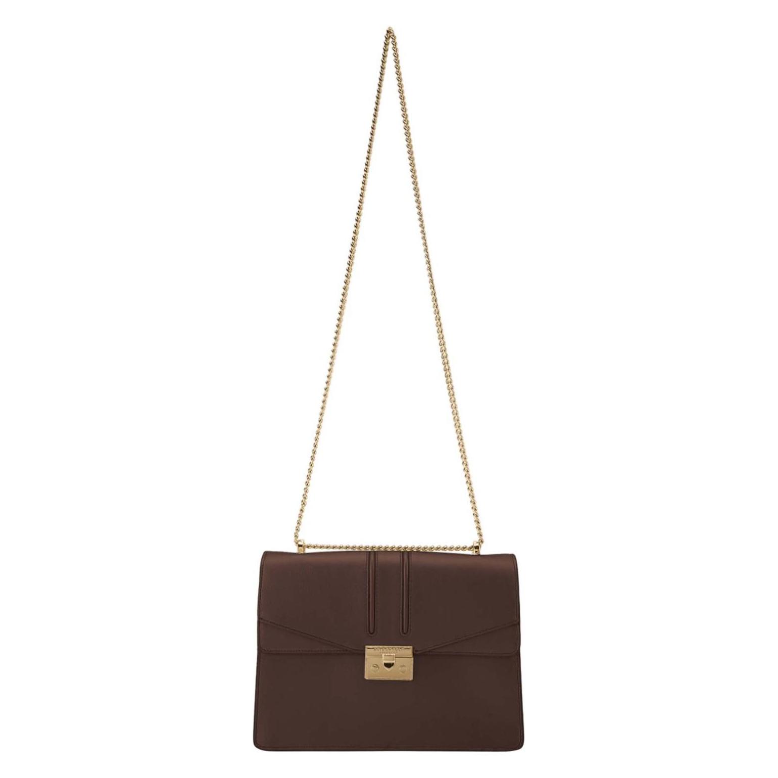 Seidenfelt, Damen, Handtasche, Roros Big Bag, Braun