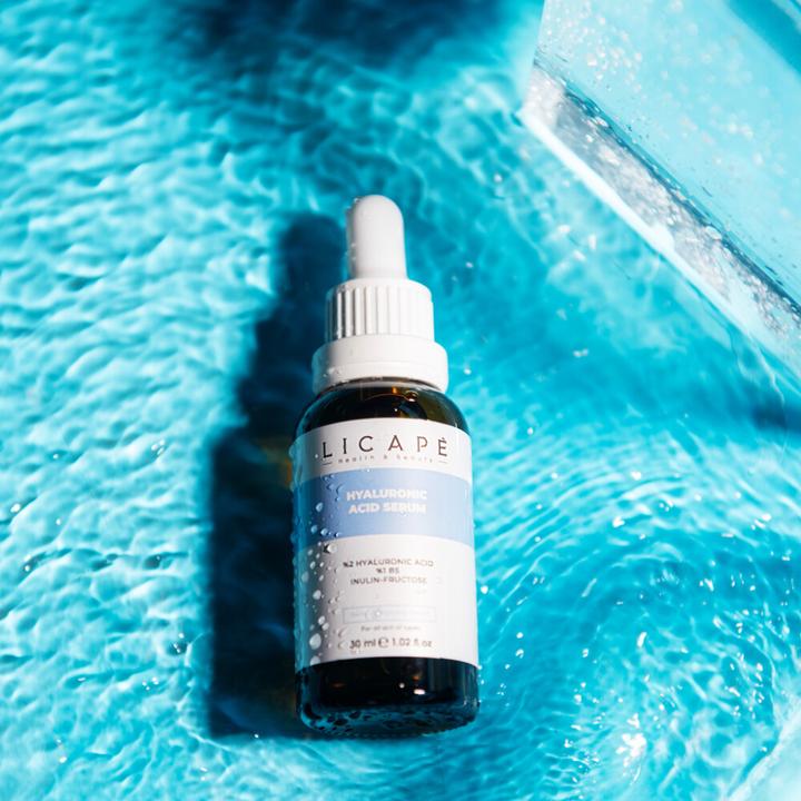 Actual product image Licape Hyaluron Serum 30 ml – Feuchtigkeit, Straffung & Pflege mit Panthenol & Peptiden (30 ml)