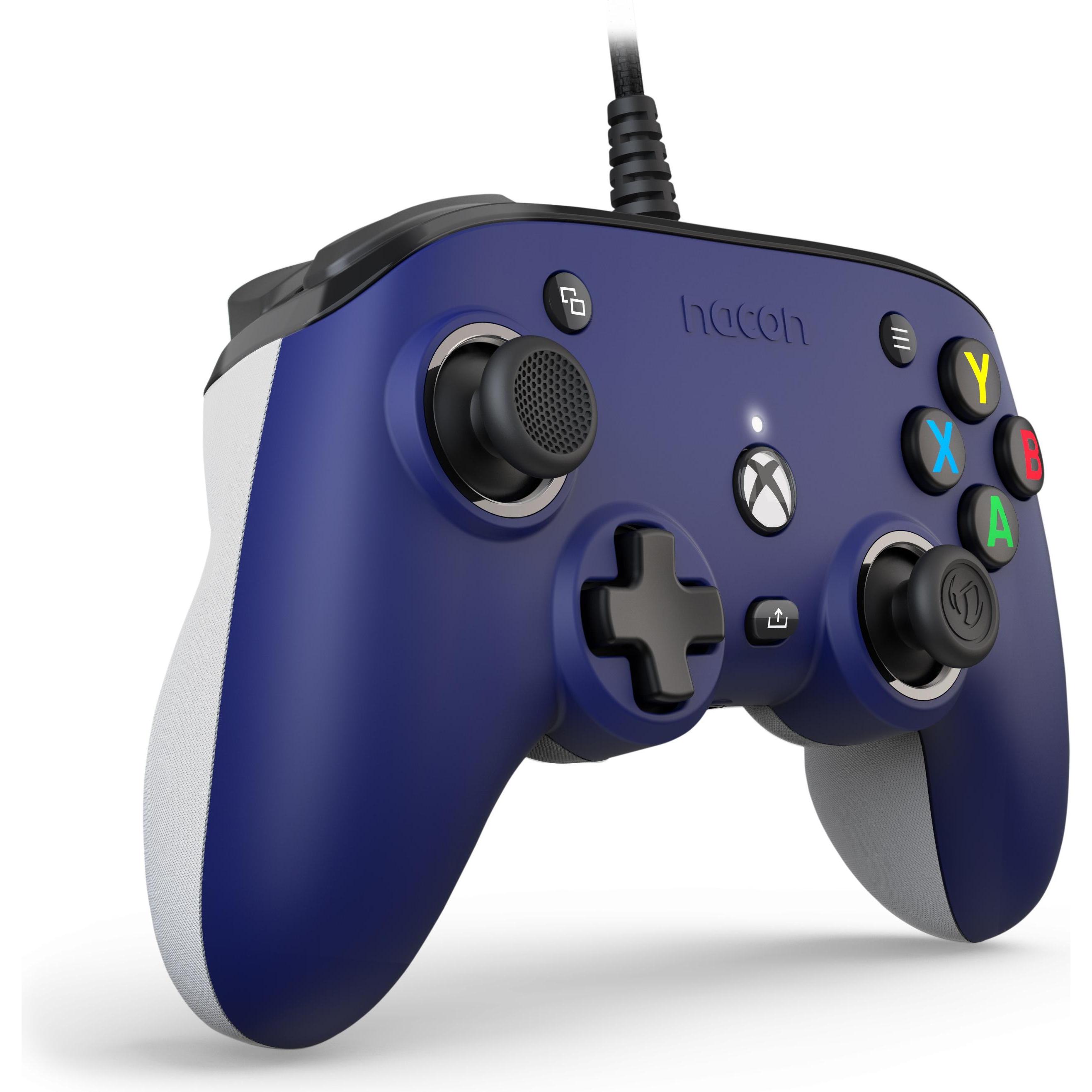 Thumbnail - Nacon Gaming Pro Compact Controller (PC, Xbox Series X, Xbox Series S, Xbox One S), Gaming Controller, Blau