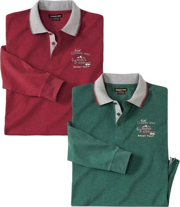 Produktbild Atlas For Men 2erPack Poloshirts (M)