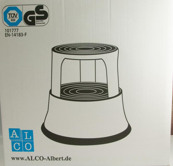 Actual product image Alco Roller stool