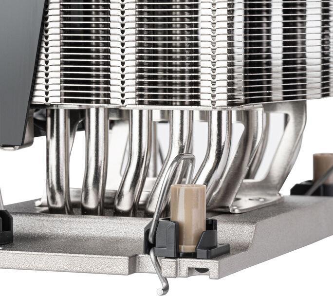 Actual product image Silverstone SST-XE02-4677VB - 4U small form factor server / workstation CPU cooler for Intel LGA4677