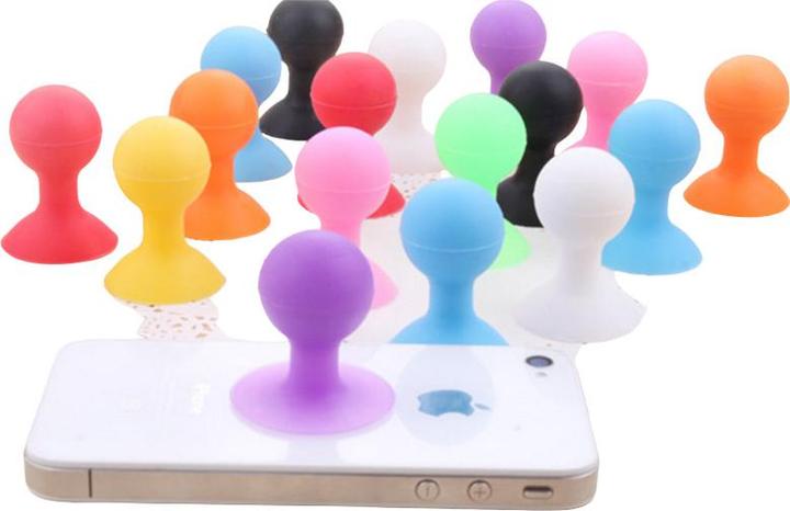 Produktbild Hurtel Telefonhalter mit rundem Kopf – blau