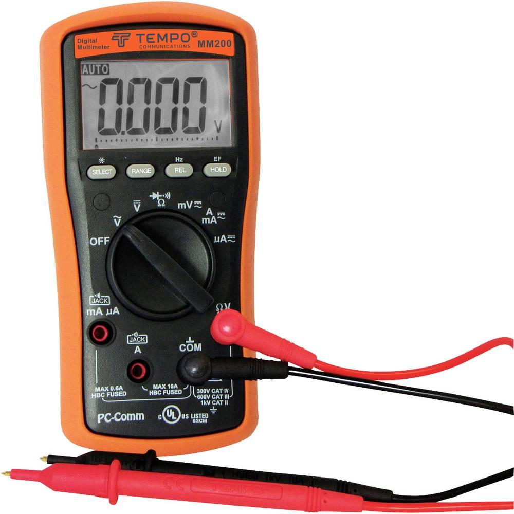 Thumbnail - Tempo Communications, Multimeter, Hand Multimeter Digital MM200 (CAT IV 300V)