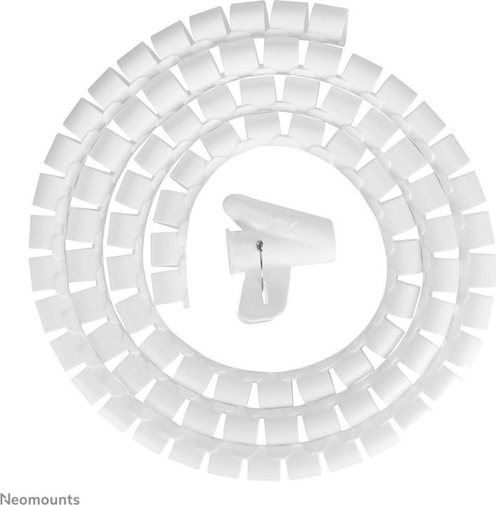Produktbild Neomounts Kabelspirale 1-4 Kabel weiss/universal/20mm Durchmesser (Kabelspiralschlauch, 200 cm)