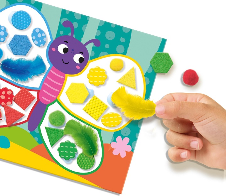 Produktbild Ses Bastelset Montessori Farben+Materialien