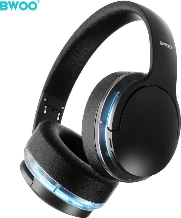 Produktbild Bwoo ANC Wireless Headphone Premuim Sound Quality BW587 Black (10 h, Kabellos)